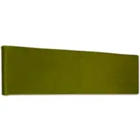 Lycce L Wandkissen Samtstoff OLIV Breite 115cm mit Montage-Set