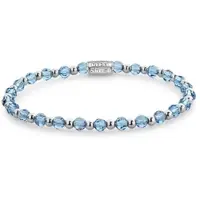 Rebel & Rose - MORE BALLS THAN MOST - Mix Winter Blues Glam Rocks Silver / 4 MM