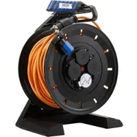 Hedi Vollkunststoff-Kabeltrommel Generation 7 Champion Ø 290 mm orange, 40m - K740Q2TF500