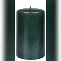 Kopschitz Kerzen 4er Adventskerzen, Adventskranz Kerzen Set Grau 10 x Ø 6 cm