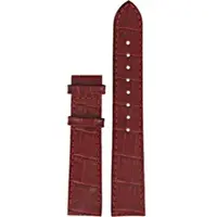 Certina - Leder Ds Podium Lady Lederband Weinrot 16/14mm, Ohne Schnalle C610010993 - genarbt,kalb,rot