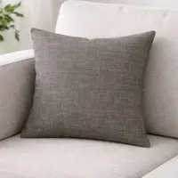 EXKLUSIV HEIMTEXTIL Kissenbezug (4 Stück) warmgrau 40x40 cm