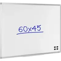 Viking Whiteboard Standard Stahl Magnetisch 600 mm x 450 mm