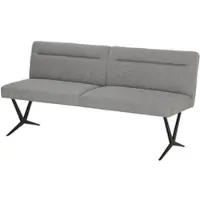 Woodford Sitzbank Ryder , grau , Maße (cm): B: 184 H: 88
