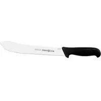 Mundial , Professionelles Küchenmesser, (5525-10), 25CM, schmale gebogene Klinge, Schwarz, Edelstahl