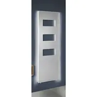 Bemm Design-Heizkörper „Plawa Spa Pur“ 52,5 × 180 cm in Taubenblau samtmatt