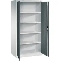 C+P Büroschrank Acurado, 1950x930x600mm, 7035/7016