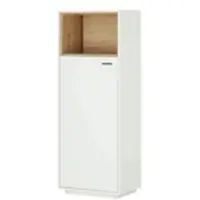 Jette Highboard Coruna , weiß , Maße (cm): B: 53 H: 142 T: 38.0