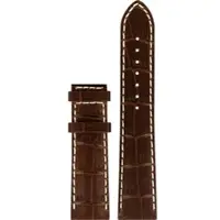 Certina - Leder Lederarmband ohne Schließe 20mm/18mm C610016934 - alligator-prägung,braun,rind