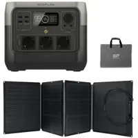 EcoFlow River 2 0% MwSt §12 III UstG Pro 768Wh Portable Powerstation mit 110W So...