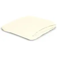 Como Kuschel Jersey Spannbetttuch , creme , Maße (cm): B: 150