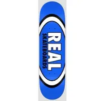 Real Team Classic Oval 8.5" Skateboard Deck blue Gr. Uni