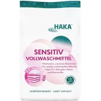 HAKA Sensitiv Vollwaschmittel 3kg Waschpulver Waschmittel für Allergiker
