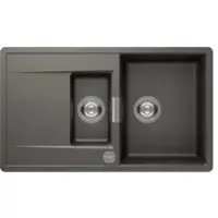Schock Flächenbündige Spüle Mono D-150 FB 860 x 510 mm silverstone MOND150FBSIL