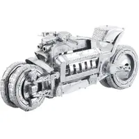 Playtastic 3D-Bausatz Motorrad aus Metall im Maßstab 1:13, 45-teilig