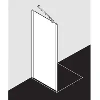 Kermi PXUWD07518VUK Seitenwand Pasa XP UWD 0750x