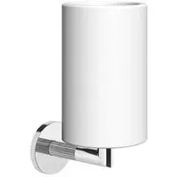 Gessi Ingranaggio, Becherhalter zur Wandmontage, mit festem Becher matt weiss, 63807