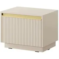 Möbel Kraft Nachtkommode ¦ beige ¦ Maße (cm): B: 53,6 H: 42