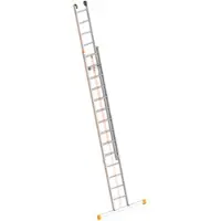 Layher Seilzugleiter Topic 1037, 2 x 14 Sprossen, 2-teilig, Arbeitshöhe: 7,80 m