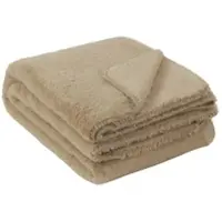 Schöner Wohnen Kollektion Plaid Chic , beige , Synthetik , Maße (cm): B: 140