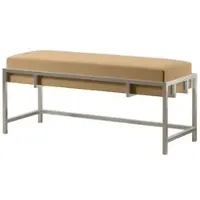 Möbel Kraft Polsterbank Lamo , beige , Maße (cm): B: 80 H: 45