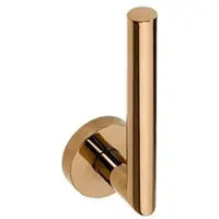 BRILLANTBAD BORAL Reservepapierrollenhalter Messing Gold Kupfer poliert 55x165x65 mm für Bad & WC >> zum Bohren oder Kleben*