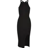 Urban Classics Crossed Back ärmelloses Midikleid