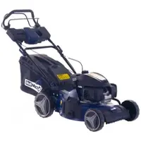 BullMach Benzin- Rasenmäher mit Radantrieb ACHILLE - 51 H - 4 in 1 - Motor Honda GCVx200