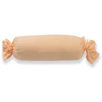 Doris Meyer Uni Interlock Jersey Bettwäsche Kissenbezug einzeln 15x40 cm | apricot - orange