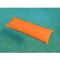 Chillisy Schwimmkissen St. Barth 120 x 45 cm ,Farbe: Mandarinen Orange