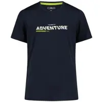 CMP KID T-shirt b.blue-limegreen (24NN) 128