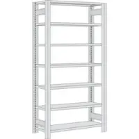 Regalwerk BERT Büroregal Grundfeld HxBxT 2325x875x600mm 7 Fachböden für 6 Ordner