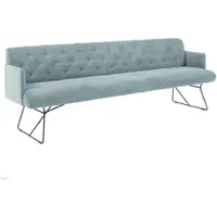 KAWOLA ESSZIMMERBANK CHARME Hellblau Cord