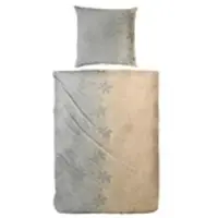 Möbel Kraft Bettwäsche-Set , grau , Maße (cm): B: 155 H: 1