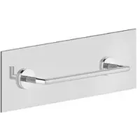 Gessi Ingranaggio, Handtuchhalter 300mm zur Montage an einer Glaswand mit 8-10mm Stärke 2x2 10mm-Lo