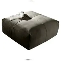 KAWOLA Hocker PALACE Polsterhocker velvet silver