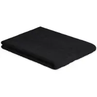 EXKLUSIV HEIMTEXTIL Saunatuch Frottier 500 g/m2 80 x 200 cm Schwarz