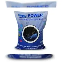 Plock GmbH Funny POWER Universalwaschmittel 20 kg, 30/60/95 °C - für Weiß- und Buntwäsche