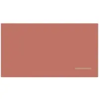BI-Office Loop Magnetische Terracotta Tafel, 1500x900mm, Lackierte Stahloberfläche, Rahmellos