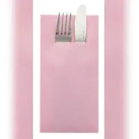 Sovie HORECA Besteckserviette Rosa aus Linclass Airlaid 40 x 40 cm, 100 Stück