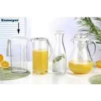 ARAVEN 2x Kühlschrankkanne ARA, Inhalt: 2,0 Liter, Länge: 110 mm, Breite: 80 mm, Höhe: 250 mm,