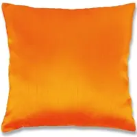 Arsvita Kissenhülle Alessia orange - möhre 60x60cm mit Füllkissen