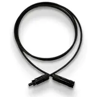 Basic Solar 5m vorkonfektioniertes Solarkabel H1Z2Z2-K 6 mm2 schwarz inkl. MC4 Stecker u. Buchse