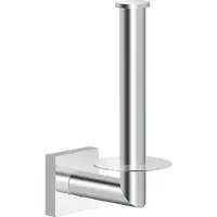 Evenes Reservepapierrollenhalter Elean, senkrecht, Messing verchromt - 93 136 37