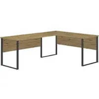 BEGA OFFICE Eckschreibtisch "Amanda", schwarz (artisan, schwarz, schwarz, artisan), B:170cm H:77cm T:73cm, Tische, Eckschreibtisch, Winkelschreibtisch rechts links montierbar