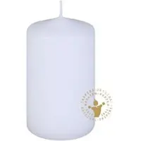 Jaspers Kerzen Stumpenkerzen weiß 150 x 80 mm, 6 Stück