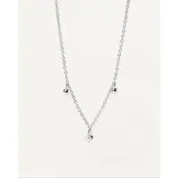 PDPaola PD PAOLA - LOVE TRIANGLE HALSKETTE - silber