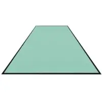M&A Matting Schmutzfangmatte Colorstar, mint, waschbar, glatter Rücken 7460115240150-C57 , Maße (B x T): 115 x 240 cm