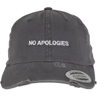 Mister tee MisterTee No Apologies Low Profile Destroyed Cap - 180769