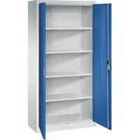C+P Büroschrank Acurado, 1950x930x400mm, 7035/5010
